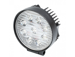 Фара светодиодная 27W SLIM, 9 LED, прожектор, Круглая, D110*30мм OffRoadTeam NL-W5027Ds