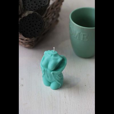 Свеча "Эльза" Бирюза