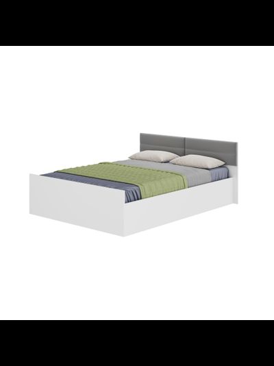 Фьюжн Кровать 1,6  КР-18 белый (без основания)