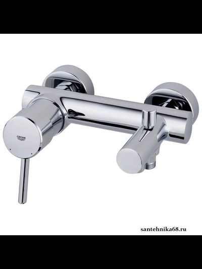 Смеситель Grohe 32211001 CONCETTO для ванны с короткий излив без аксессуаров