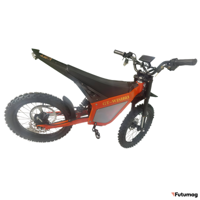Электромотоцикл GT Wish 03 оранжевый