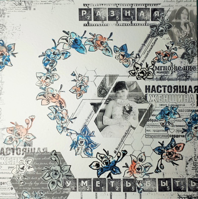 ФП набор штампов "Цветы" 2