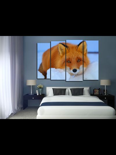 Модульная картина &quot;Лисица&quot;