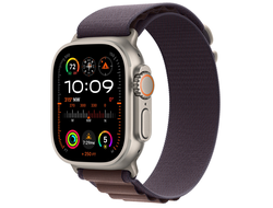 Apple Watch Ultra 2 (2024) Natural Titanium Case Alpine Loop Indigo M