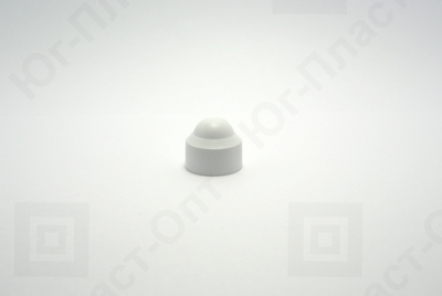 Колпачок на болт-гайку м6 белый