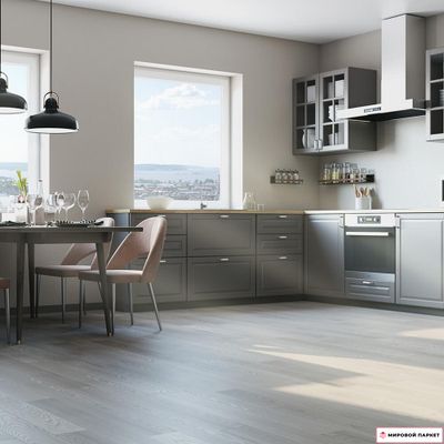 Паркетная доска PolarWood 138 Ясень Звездный Премиум