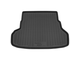 Коврик в багажник пластиковый (черный) для Kia Rio sd (11-17)  (Борт 4см)
