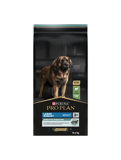 Pro Plan (Про План) Sensitive digestion для собак крупных пород с мощным телосложением с чувствительным пищеварением с ягнёнком, 14 кг