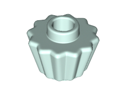 Minifigure, Utensil Cupcake Liner - Flat Top, Light Aqua (79743 / 6361352)