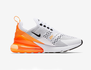 Air max 270 blanc bleu orange cheap