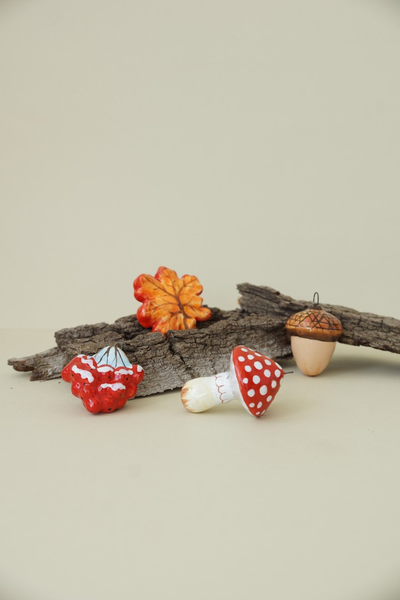 Комплект елочных игрушек "Плоды леса"