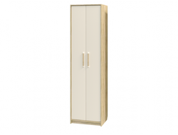 Прихожая ЭДЕМ-1 - Секция №3 Шкаф Дуб сонома/Белый жемчуг