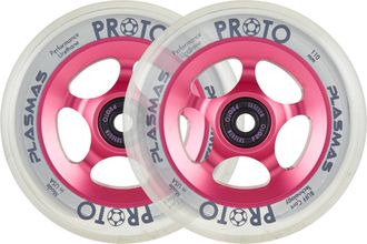 Купить колёса Proto Plasma Pro (розовые) для трюковых самокатов в Иркутске