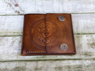 мужское портмоне ручной работы, кожаные аксессуары ручной работы, кожаное портмоне, аксессуары кожа