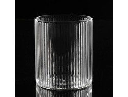 Стакан с ребристыми стенками, 300 мл, 1 шт