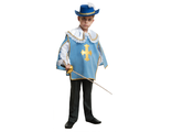 Карнавальный костюм детский "Мушкетер-2" синий