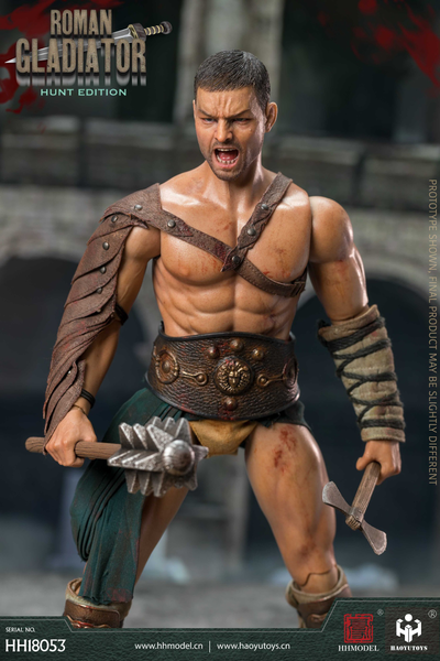 Римский гладиатор-фракиец - КОЛЛЕКЦИОННАЯ ФИГУРКА 1/6 scale Imperial Legion Roman Gladiator Hunting Edition (HH18053) - HAOYUTOYS