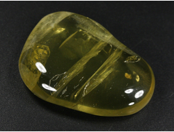Кварц лимонный (облагороженный), полировка плоская, Бразилия (38*29*9 мм, 19 г) №35663