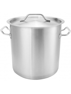 Кастрюля-котёл с крышкой 17 л, нержавеющая сталь