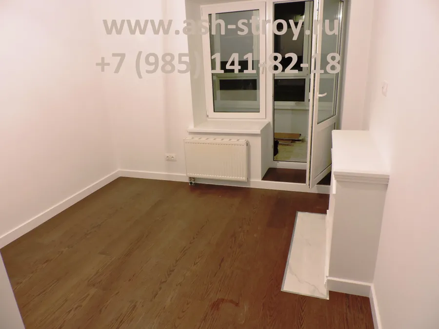 Капитальный ремонт однокомнатной квартиры г. Домодедово. 3D панели в интерьере