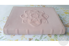 кожаный ежедневник ручной работы, женский ежедневник из розовой кожи