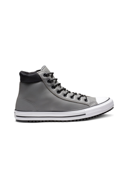 Кожаные кеды Converse серые 162414C оригинал фото