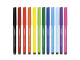 Фломастеры ЮНЛАНДИЯ "Подводный мир" (KOH-I-NOOR EXCLUSIVE), 12 цветов, трехгранные, 151623, 771002AB24KS, 6 наборов