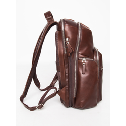 Кожаный рюкзак Bertario Premium brown (арт. 3102-53)