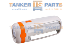 Фонарик аккумуляторный с зарядкой от сети