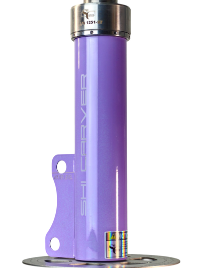 STATIC FINAL: YELLOW | VIOLET with LILAC METAL BASE