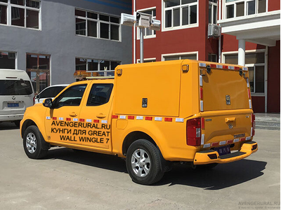 Аварийно-спасательный модуль на базе пикапа Great Wall Wingle 7. Автомастерская/техничка в кунге!