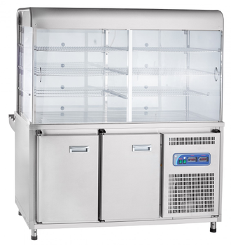 Прилавок-витрина холодильный ПВВ(Н)-70КМ-С-01-ОК