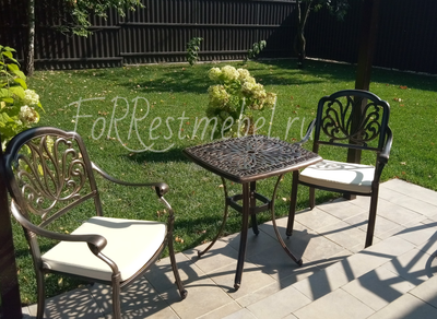 Кофейный комплект из литого алюминия MILAN