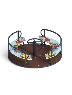 Карусель (Коты) ИО 30.01.04-П.10 с рулем