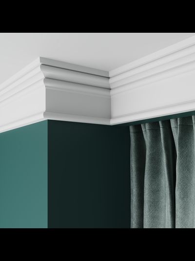 Наличник Ultrawood N 8185 i, архитектурный ЛДФ, грунт под покраску, (2000x89x25 мм).