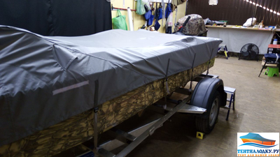 Тент на лодку КАСАТКА 435