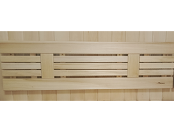 Спинка декоративная готовая, в сборе, липа, светлые вставки, длина 99см.