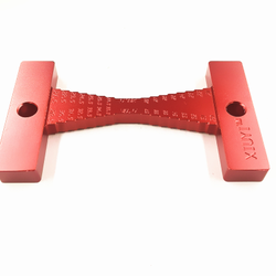 Шаблон для вылета фрезы/пильного диска (комплект из 2ух штук)