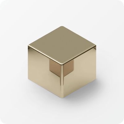 П-образный алюминиевый профиль 6х10 мм. NEEXY PV85-09 BCP Шампань блестящая 2.7 м.