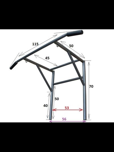 Турник-брусья W05 WORKOUT