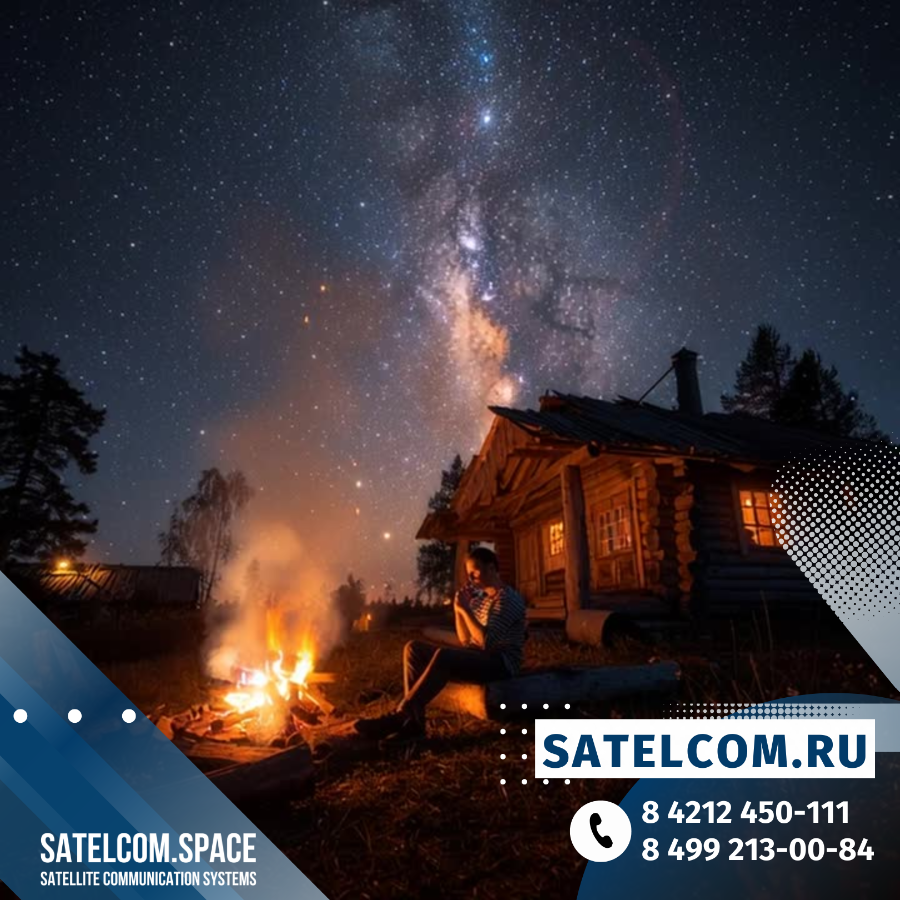 уверенность 24/7 со спутниковым мобильным телефоном 