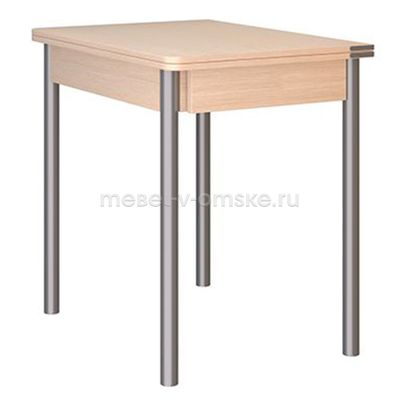 ОМ797 Стол обеденный &quot;Компакт&quot; раскладной. Размер: 500х766х700. В разложенном виде: 1000х750х700.