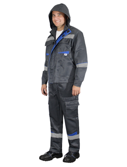 Костюм ГРАНЬ с полукомбинезоном (с капюшоном)