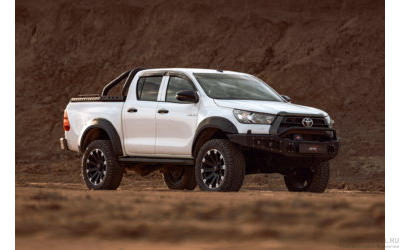 Бампер силовой передний BMS PRO-Line для Tayota Hilux 2020-2024