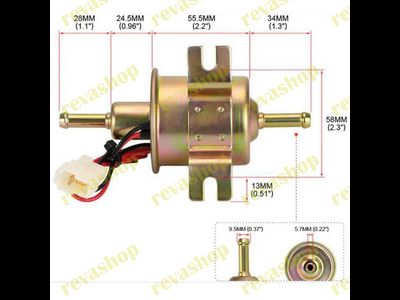 Электрический топливный насос низкого давления