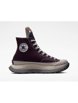 Зимние кеды Конверс AT-CX Counter Climate бордовые высокие A03275C купить в Спб