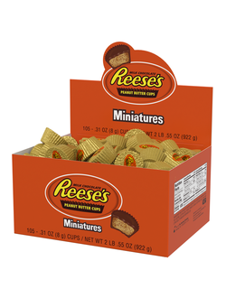 Reese`s Peanut butter mini cups 8 г (105 шт)