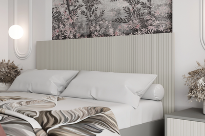 Селена КР-002 Кровать МДФ  Шиншилла серая / Кварц грей софт (без основания)