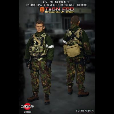 Спецназ ФСБ "Альфа" в Москве - Коллекционная ФИГУРКА 1/6 Moscow Theater Hostage Crisis (UD9007) - UJINDOU