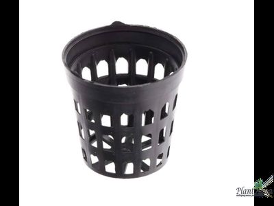 Горшочек пластиковый МИНИ для растений черный